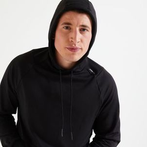 Moletom Masculino de Treino 100 Domyos Preto