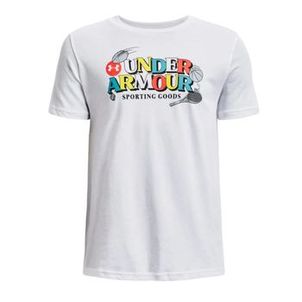 Camiseta Under Armour Sporting Goods Infantil - Branca