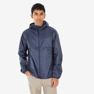 Jaqueta Masculina Trilha 100 Impermeável Quechua Marinho