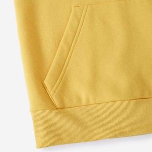 Blusa Infantil de Ginastica com Capuz Domyos Amarela