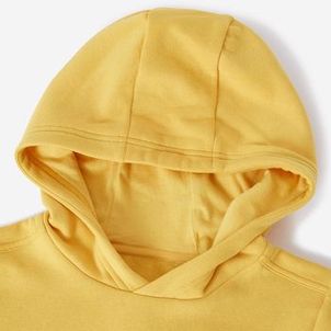 Blusa Infantil de Ginastica com Capuz Domyos Amarela