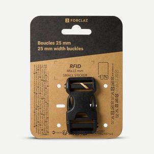 Fivela de Mochila de Trilha Reparação Correia de 25mm Pin Lock Duplo Decathlon