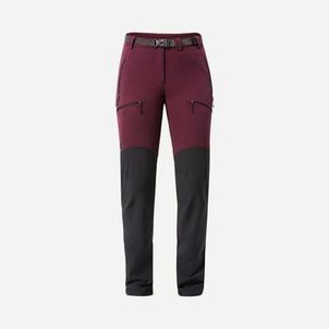 Calça Feminina Trilha Trekking MT 900 Impermeável Roxo