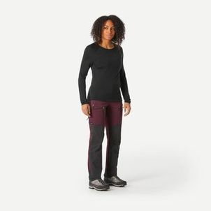 Calça Feminina Trilha Trekking MT 900 Impermeável Roxo