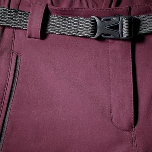 Calça Feminina Trilha Trekking MT 900 Impermeável Roxo