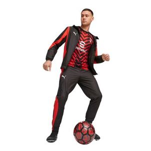 Jaqueta Ac Milan 23 Puma Pré-Jogo Masculina - Preta/Vermelha