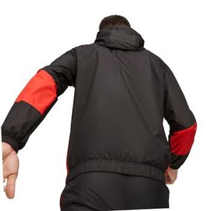 Jaqueta Ac Milan 23 Puma Pré-Jogo Masculina - Preta/Vermelha