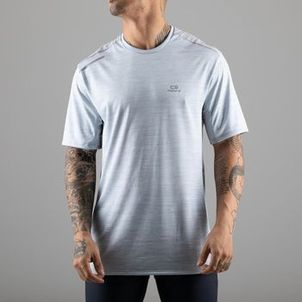 Camiseta De Corrida Masculina Run Dry 500 - Kalenji Branco
