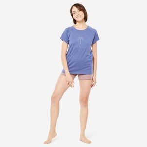 Camiseta Feminina de Yoga Suave Kimjaly