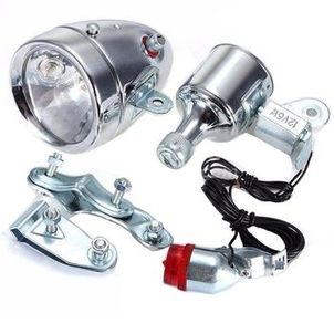 Jogo De Farol e Dínamo 12V/6W