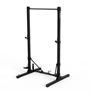 Rack de Musculação Dobrável e Compacto Fold para Agachamentos e Trações Domyos
