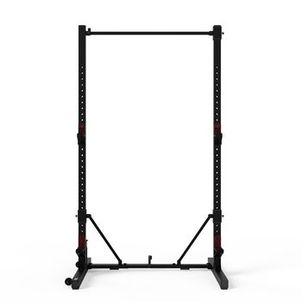 Rack de Musculação Dobrável e Compacto Fold para Agachamentos e Trações Domyos