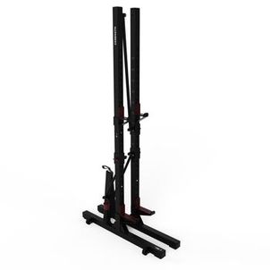 Rack de Musculação Dobrável e Compacto Fold para Agachamentos e Trações Domyos