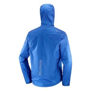 Jaqueta Salomon Bonatti Waterproof Impermeável Corta Vento Masculina Azul