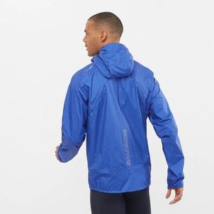 Jaqueta Salomon Bonatti Waterproof Impermeável Corta Vento Masculina Azul
