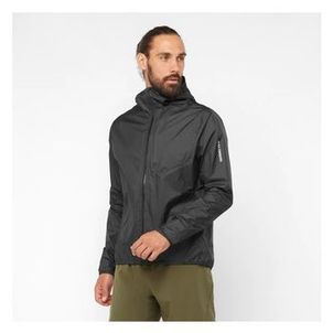 Jaqueta Salomon Bonatti Waterproof Impermeável Corta Vento Masculina Preto