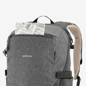 Mochila trilha 500 Arpenaz 20 litros cinza bolso térmico Quechua