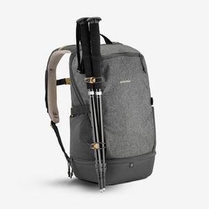 Mochila trilha 500 Arpenaz 20 litros cinza bolso térmico Quechua