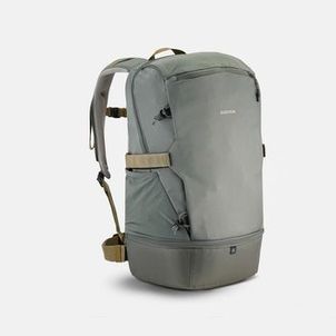 Mochila trilha 500 Arpenaz 30 litros cinza bolso térmico Quechua