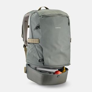 Mochila trilha 500 Arpenaz 30 litros cinza bolso térmico Quechua