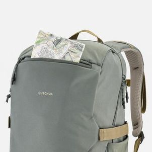 Mochila trilha 500 Arpenaz 30 litros cinza bolso térmico Quechua