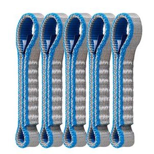 Kit 5x Cintas para Costura Montanhismo e Escalada Klimb 11 cm Simond Azul