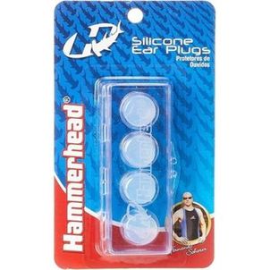 Tampão Protetor De Ouvido Auricular Silicone Hammerhead 4 Peças