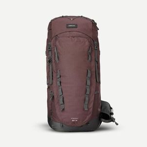 Mochila Feminina Trilha Trekking MT 900 Symbium2 60+10 Litros Marrom