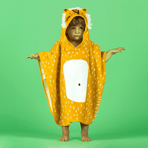 Poncho De Natação Algodão Bebé - Leão - Nabaiji