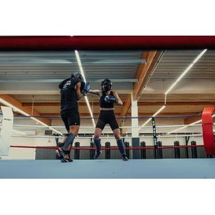 Caneleiras/Proteções de Pés de Muay Thai, Kickboxing e MMA Adulto Azul