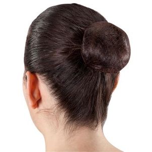 Conjunto para Coque de Cabelo de Dança Domyos Preto