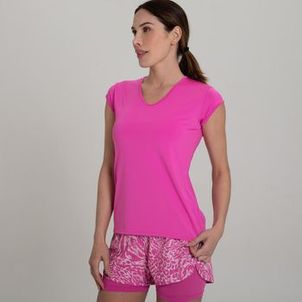 Camiseta Feminina de Treino Cardio Respirável 100 Domyos