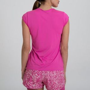 Camiseta Feminina de Treino Cardio Respirável 100 Domyos