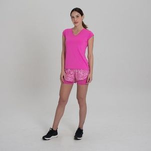 Camiseta Feminina de Treino Cardio Respirável 100 Domyos