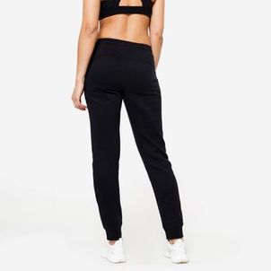 Calça Moletom Feminina de Treino Preta