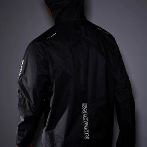 Jaqueta Salomon Bonatti Waterproof II Impermeável Corta Vento Masculina Preto