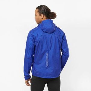 Jaqueta Salomon Bonatti Waterproof II Impermeável Corta Vento Masculina Azul