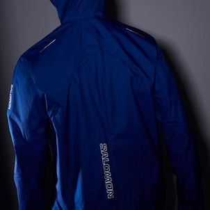Jaqueta Salomon Bonatti Waterproof II Impermeável Corta Vento Masculina Azul