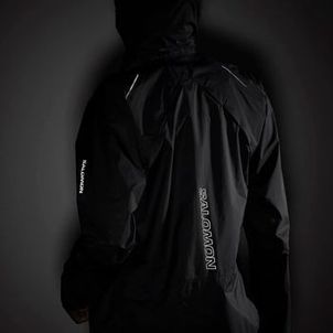Jaqueta Salomon Bonatti Waterproof II Impermeável Corta Vento Feminina Preto