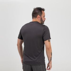 Camiseta Masculina Trilha MH 100 Quechua Chumbo