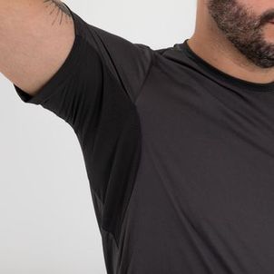 Camiseta Masculina Trilha MH 100 Quechua Chumbo
