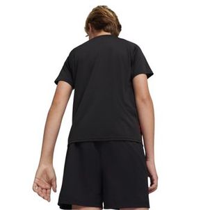 Camisa Ac Milan Puma Pré Jogo Infantil - Preta/Vermelha