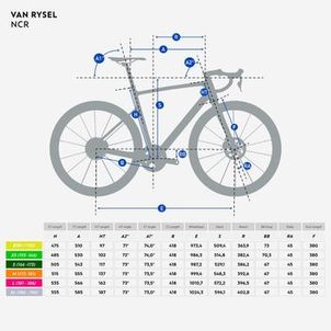 Bicicleta de Estrada NCR CF 105 12S Van Rysel | Decathlon