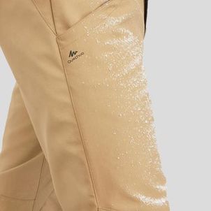 Calças de Caminhada na Neve SH500 x-warm Homem Castanho