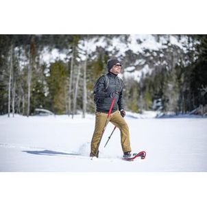 Calças de Caminhada na Neve SH500 x-warm Homem Castanho