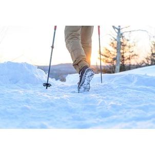 Calças de Caminhada na Neve SH500 x-warm Homem Castanho