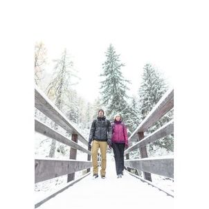 Calças de Caminhada na Neve SH500 x-warm Homem Castanho