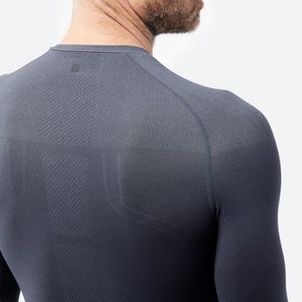 Blusa Segunda Pele Masculina Ski 500 Seamless Térmica sem Costura Azul
