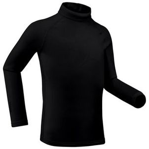 Blusa Segunda Pele Infantil Ski 500 Timeless Térmica Preta