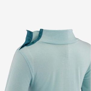 Blusa Segunda Pele Baby Ski 900 Merino Térmica Turquesa